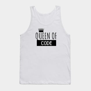 Queen of code Tank Top